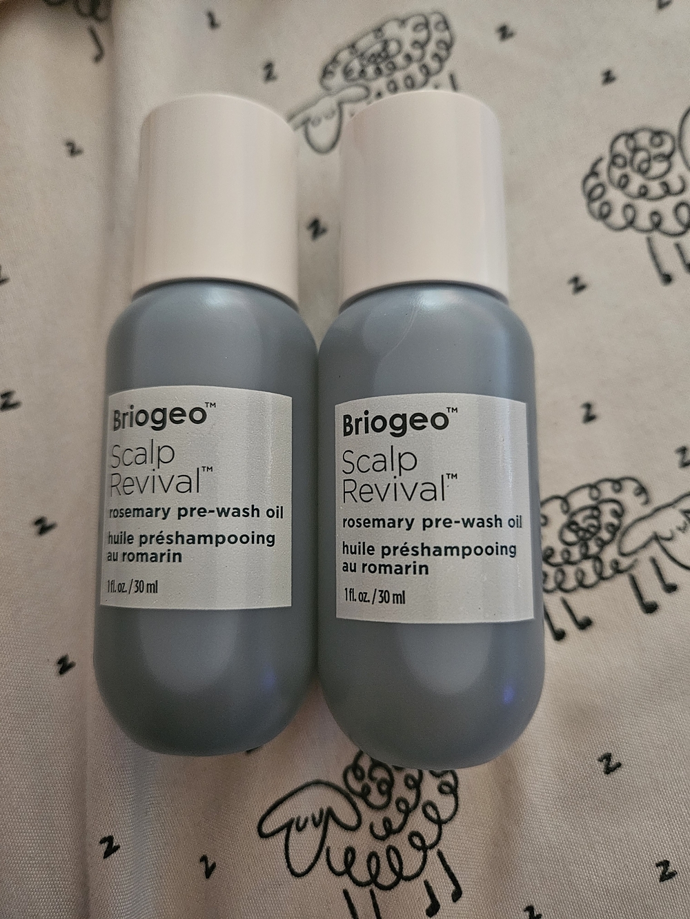 2 x Briogeo Scalp Revival Rosemary Pre-Wash Oil -